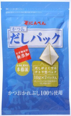 かつおだしパック
