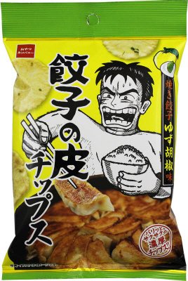 餃子の皮チップス焼き餃子ゆず胡椒味