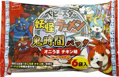 ベビースター妖怪ラーメン鬼時間パックオニうまチキン味６袋入