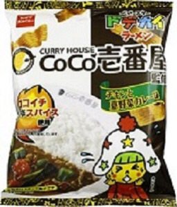 ベビースタードデカイラーメンＣｏＣｏ壱番屋夏野菜カレー味