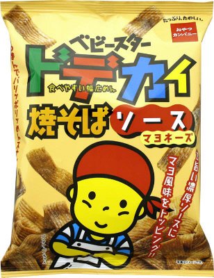 ベビースタードデカイ焼そばソースマヨネーズ