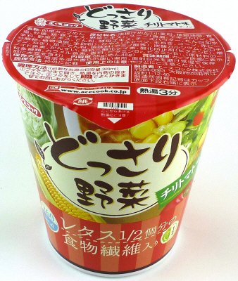 どっさり野菜　チリトマト味ラーメン