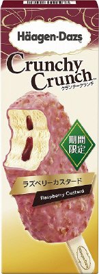 クランチークランチ　ラズベリーカスタード