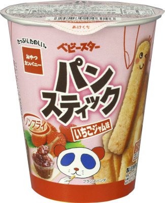 ベビースターパンスティックいちごジャム味