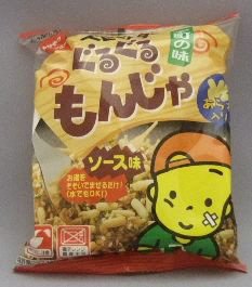 ベビースターぐるぐるもんじゃソース味