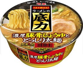 ラーメンの底力 濃厚豚骨しょうゆとどっしり太麺