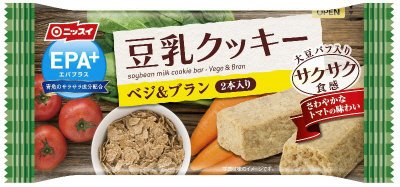 ＥＰＡ＋豆乳クッキー　サクサク食感　ベジ＆ブラン