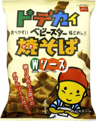 ベビースタードデカイ焼そばＷソース