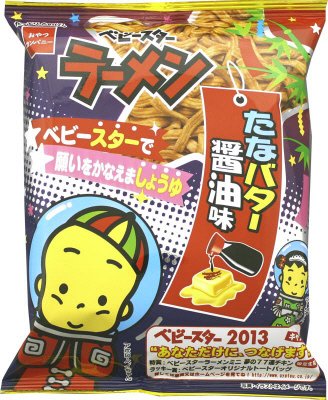 ベビースターラーメンたなバター醤油味