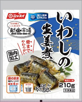 献立市場いわしの生姜煮