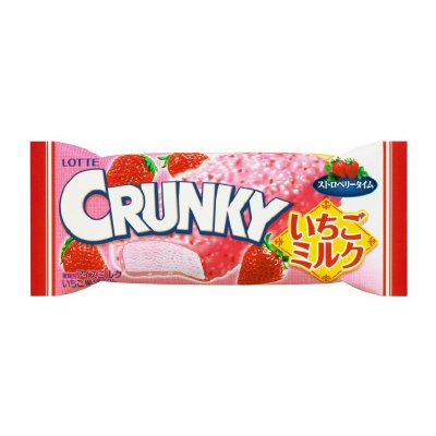 クランキーアイスバーいちごミルク