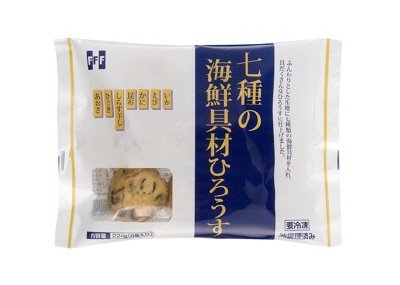 七種の海鮮具材ひろうす