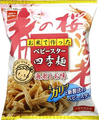 ベビースター四季麺海老しお味