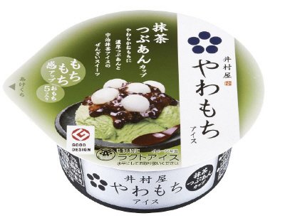 やわもちアイス（抹茶つぶあんカップ）