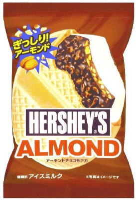ハーシーアーモンドチョコモナカ