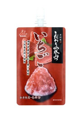こだわりの氷みつ　いちご