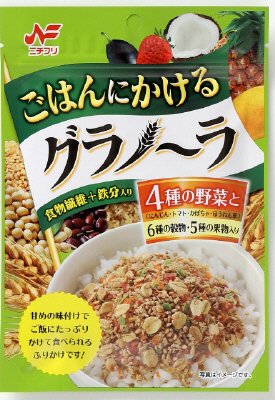 ごはんにかけるグラノーラ