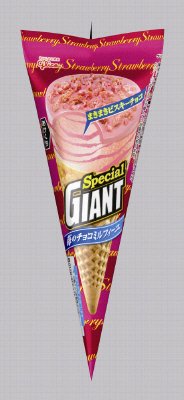 ジャイアントコーン　スペシャル（苺のチョコミルフィーユ）