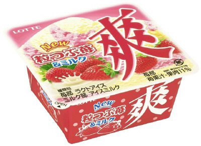 爽粒つぶ苺＆ミルク