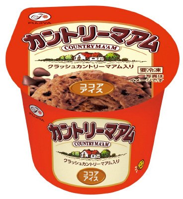 不二家カントリーマアム　ココアアイス
