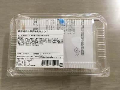 絹厚揚げの野菜和風あんかけ
