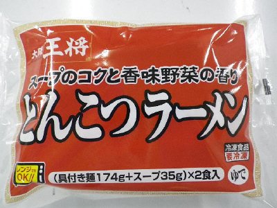 大阪王将　とんこつラーメン