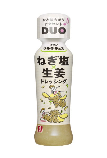 リケンサラダデュオ　ねぎ塩生姜ドレッシング