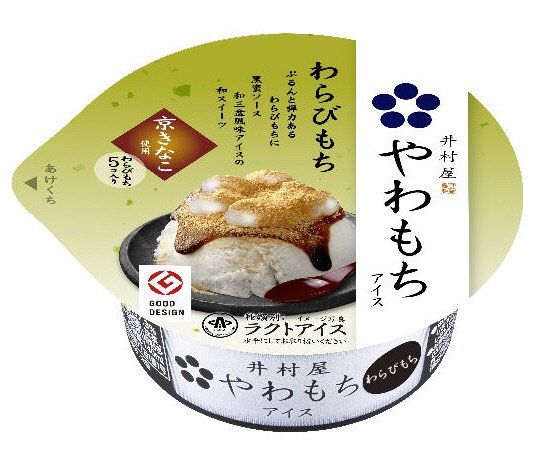 やわもちアイス　わらびもち