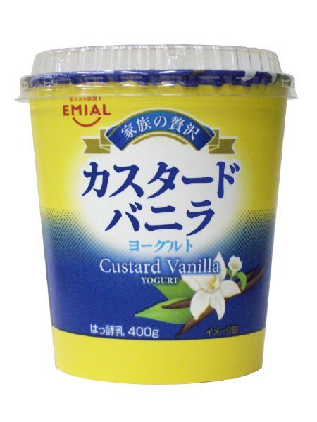 家族の贅沢　カスタードバニラヨーグルト