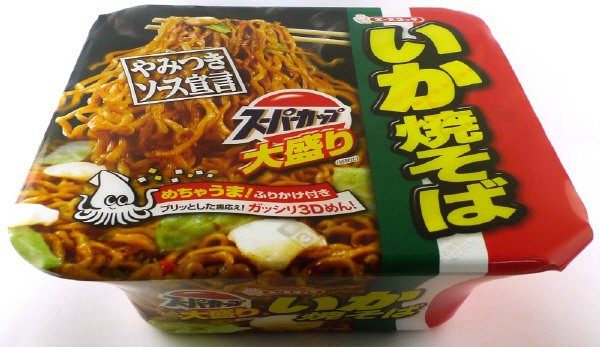 スーパーカップ　大盛りいか焼そば