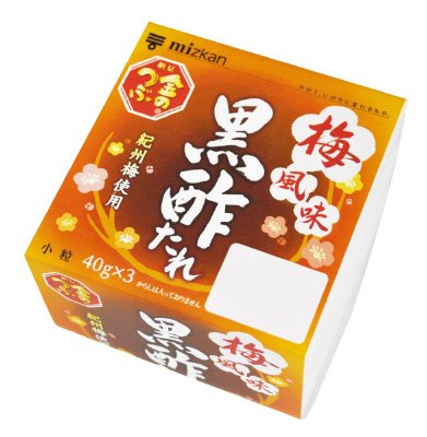 金のつぶ　梅風味黒酢たれ　３Ｐ
