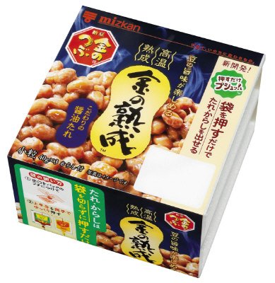 金のつぶ　押すだけプシュッ！と　金の熟成