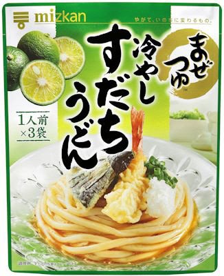 ミツカン　まぜつゆ　冷やしすだちうどん