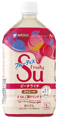 ミツカン　フルーティス　ピーチライチ　ストレート