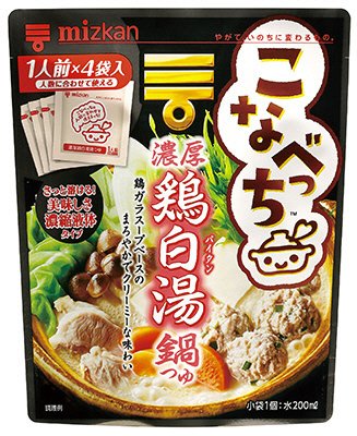 ミツカン　こなべっち　濃厚鶏白湯鍋つゆ