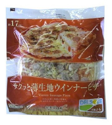 サクッと薄生地　ウインナーピザ