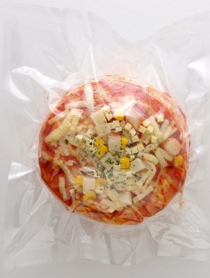 ふっくらミニピザ（ポテマヨ風味）