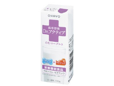 筋骨習慣Ｄｒ．アクティブのむヨーグルト