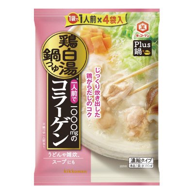 ＰＬＵＳ鍋　鶏白湯鍋つゆ