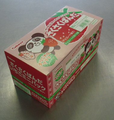 さくさくぱんだいちごミニパック　ボール販売
