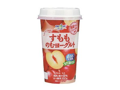 おいしく果実すもものむヨーグルト