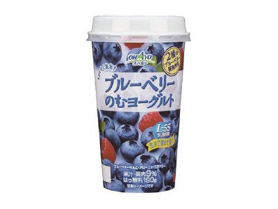 おいしく果実ブルーベリーのむヨーグルト