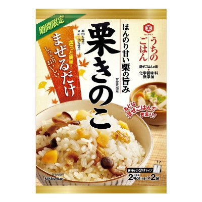 うちのごはん　混ぜごはんの素　栗きのこ