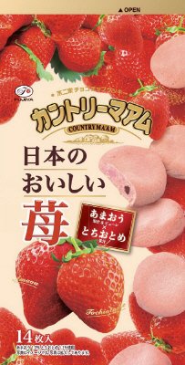 カントリーマアム（日本のおいしい苺）
