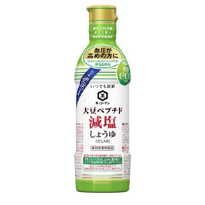 いつでも新鮮　大豆ペプチド減塩しょうゆ（だし入り）
