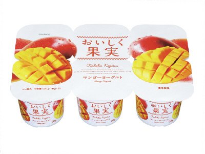 おいしく果実マンゴーヨーグルト