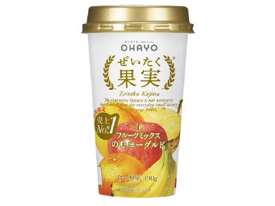 ぜいたく果実フルーツミックスのむヨーグルト