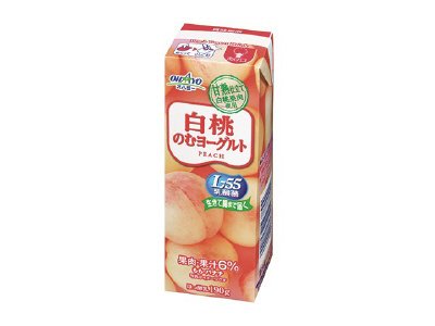 白桃のむヨーグルト