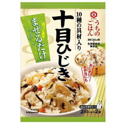 うちのごはん 混ぜごはんの素　十目ひじき １０種の具材入り