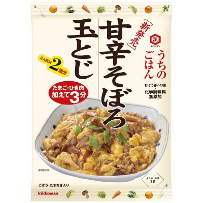 うちのごはん おそうざいの素　甘辛そぼろ玉とじ